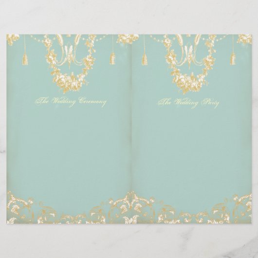 Papier Prog Mariage Georgiana (Marie Antoinette Blue) (Dos)