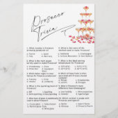 Papier Prosecco Trivia Fuchsia Petals jeu de Fête des mar (Devant)