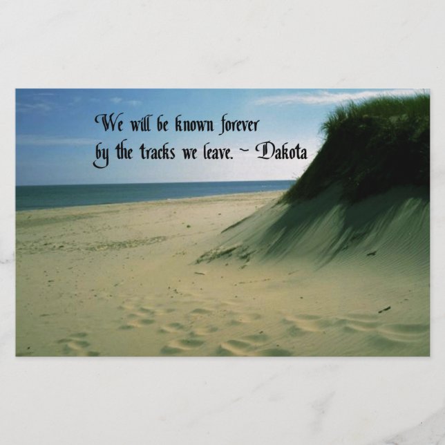 Papier Proverbe indien américain (Devant)