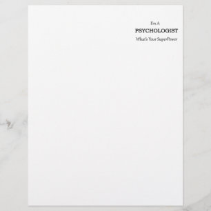 PAPIER PSYCHOLOGUE