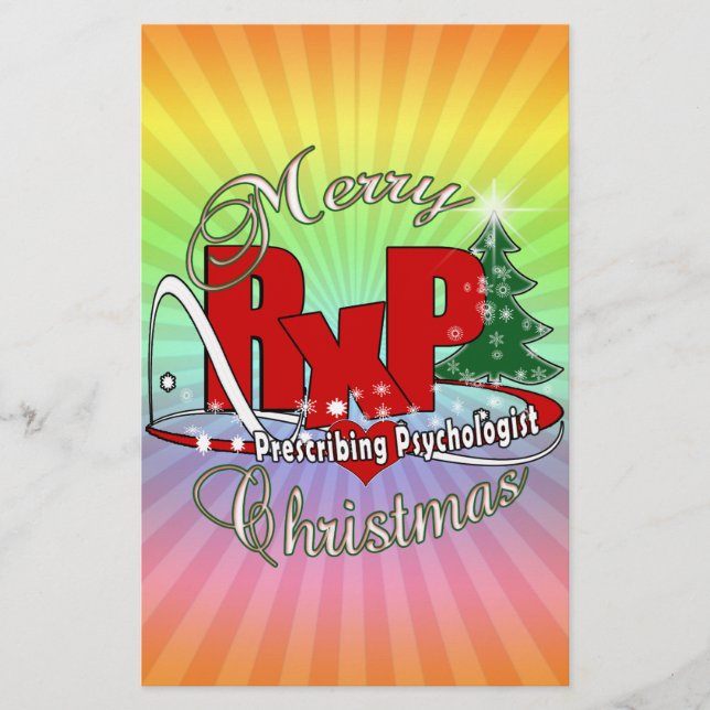Papier Psychologue de Noël RxP. (Devant)