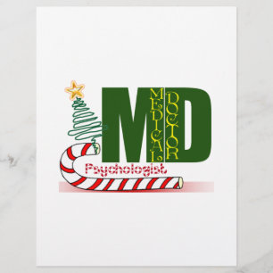 Papier Psychologue MERRY CHRISTMAS