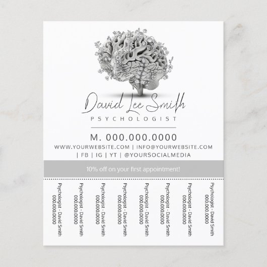 Papier Psychologue / Neurologue (Devant)