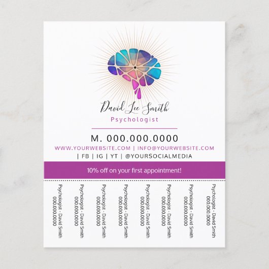 Papier Psychologue / Neurologue (Devant)