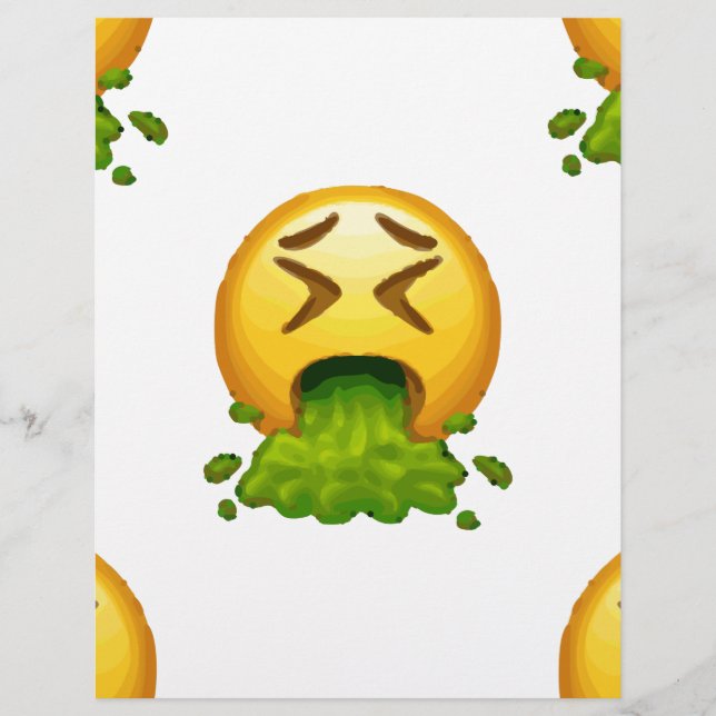 Papier puking émoji (Devant)