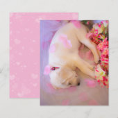 Papier Puppy Sleepy (Devant / Derrière)