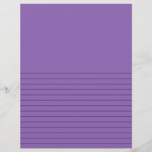 Papier Purple 2714469 Lined Write & Draw (Devant)