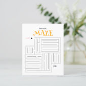 Papier Puzzle Maze #JKN-MA02 (Debout devant)