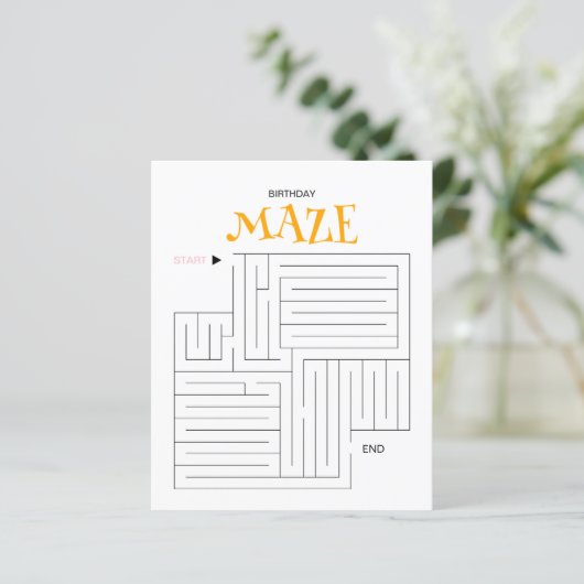 Papier Puzzle Maze #JKN-MA02 (Debout devant)