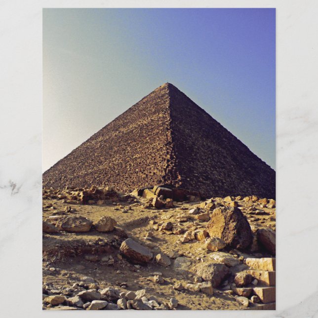 Papier Pyramide des pharaons (Devant)
