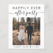 Papier QR Code Photo Mariage Réception Invitation (Devant)