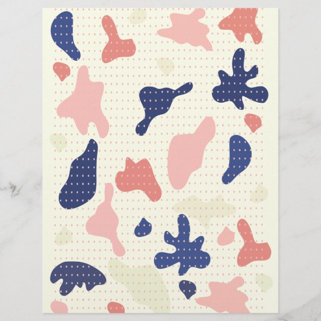 papier quadrillé à points de formes (Devant)