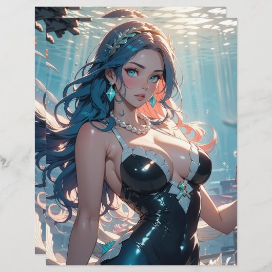 Papier Quantalis Nyxara (Devant / Derrière)