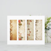 Papier Quatre Signets floraux (Debout devant)