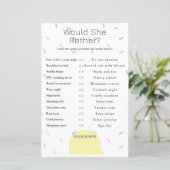 Papier Que Choisirait-Elle ? jeu de Fête des mariées (Debout devant)