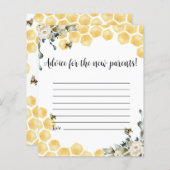 Papier Que sera-t-il Conseil pour les parents Carte. (Devant / Derrière)