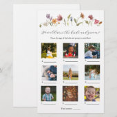 Papier Quel Âge Avaient-Ils À Fête des mariées Jeu (Devant / Derrière)