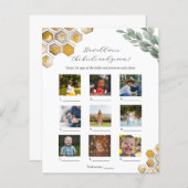 Papier Quel Âge Avaient-Ils À Fête des mariées Jeu (Devant / Derrière)