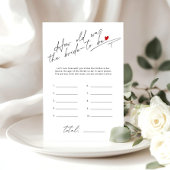 Papier Quel âge avait la mariée Elegant jeu de script