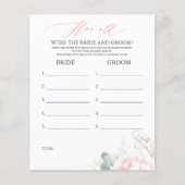 Papier Quel Âge Avait La MARIÉE ET LE Jeu DE GROUPE (Devant)