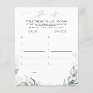 Papier Quel Âge Avait La MARIÉE ET LE Jeu DE GROUPE