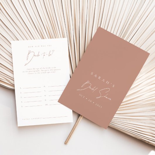 Papier Quel Âge Avait L'Épouse à être | Jeu de Fête des m