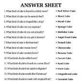 Papier Quel jeu de Fête des mariées de gâteau Jeux Élégan