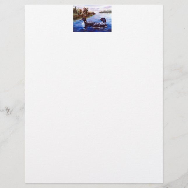 Papier Quel Pair Loon Stationné (Devant)