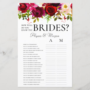 Papier Quelle connaissance avez-vous de la rose burgonde