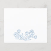 Papier Quelque chose de bleu avant de faire Fête des mari (Dos)