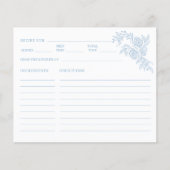 Papier Quelque chose de bleu avant de faire Fête des mari (Devant)