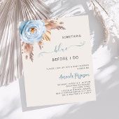 Papier Quelque chose de bleu avant que je ne boho Douche 