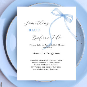 Papier Quelque chose de bleu avant que je ne fasse arc Fê