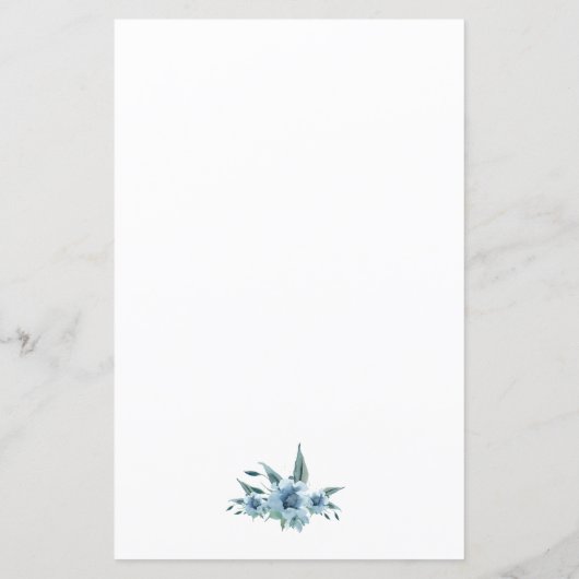 Papier Quelque Chose De Bleu Fête des mariées Il A Dit Qu (Dos)