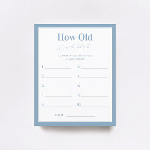 Papier Quelque Chose De Bleu Quel Âge Était Le Jeu De Mar