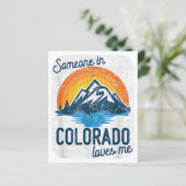 Papier Quelqu'Un Au Colorado M'Aime (Debout devant)