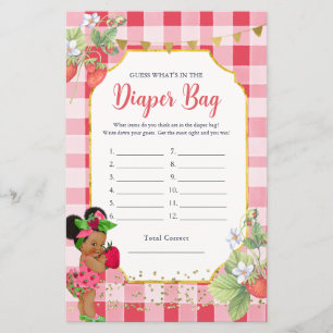 Papier Quelqu'un Berry Sweet Strawberry Whats dans le sac