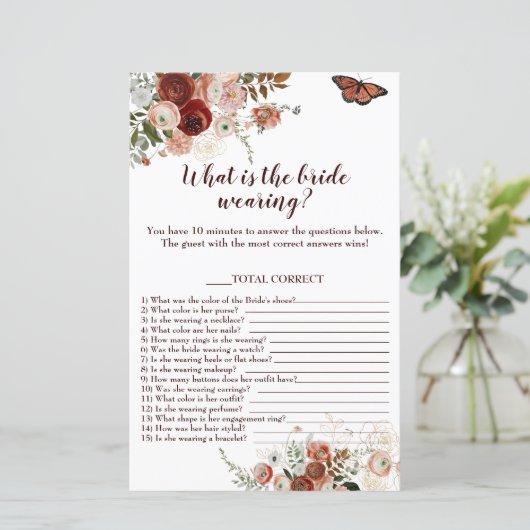 Papier Qu'est-ce que la mariée portant le jeu Bourgogne B (Debout devant)