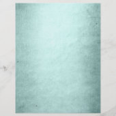 Papier Queue Mermaid Luxe | Seafoam Mint Green Aqua Custo (Dos)
