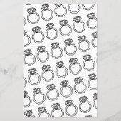 Papier Qui A Été Où ? Jeu de voyage Fête des mariées (Dos)