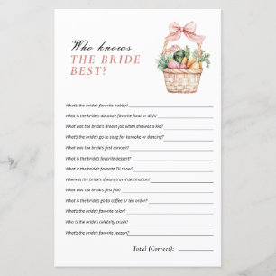 Papier Qui Connaît La Mariée La Meilleure Jeu Nuptiale Ho