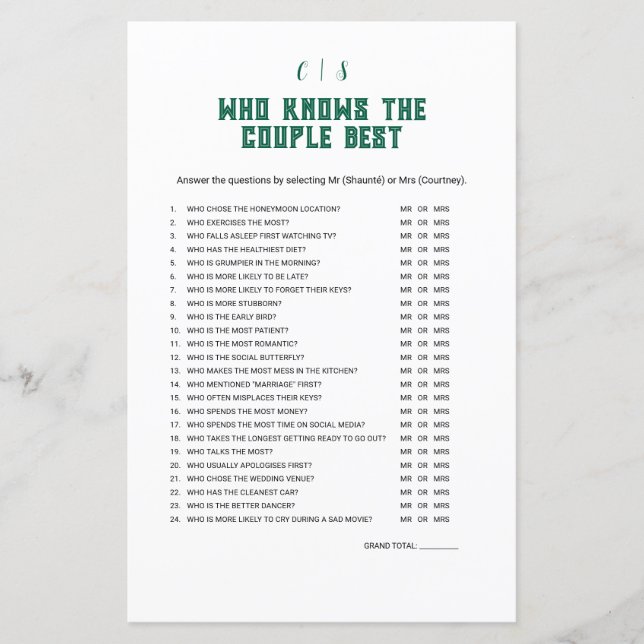 Papier Qui Connaît Le Couple Meilleur Jeu (Devant)