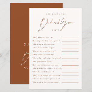 Papier Qui Connaît Le Jeu De La Meilleure Fête des mariée