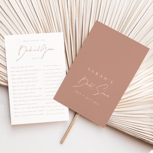 Papier Qui Connaît Le Jeu De La Meilleure Fête des mariée