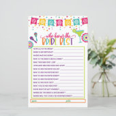 Papier Qui connaît le mieux la mariée - Fiesta WH (Debout devant)