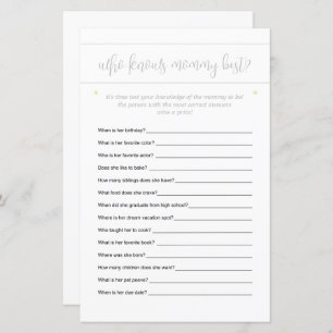 Papier Qui Connaît Maman Meilleur Jeu De Devis Minimal