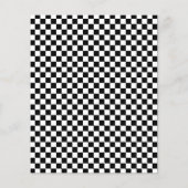 PAPIER Race over Birthday Party Flyer (Achterkant)