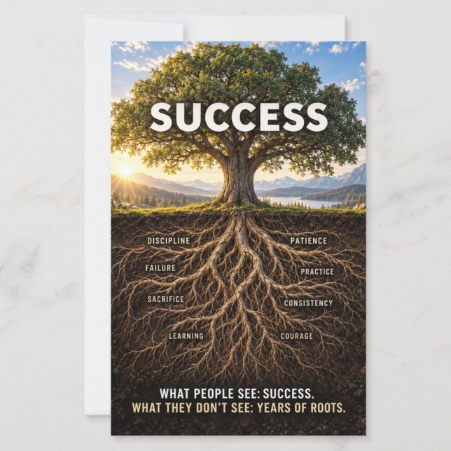 Papier Racines du succès (Devant)