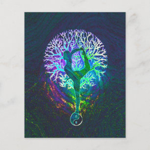 Papier Rainbow Energy Yin Yang Yoga