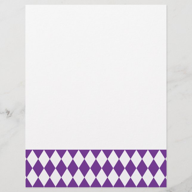 Papier Raisin et blanc Harlequin (Devant)